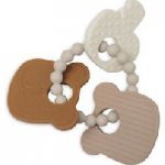 Voir le produit  Anneau de dentition en silicone Teddy Bear de Jollein