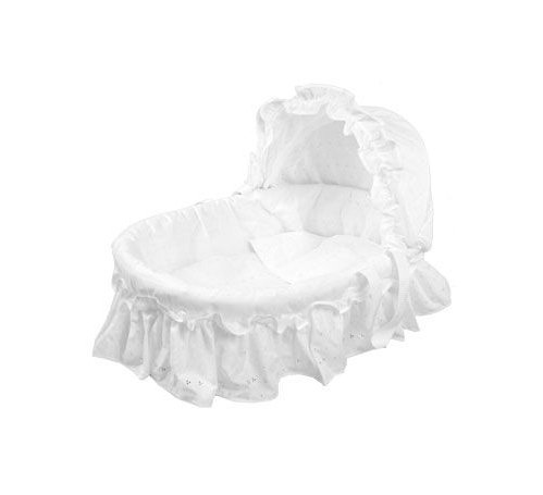 Looping Couffin Broderie Anglaise Digne De Bebe Mobile